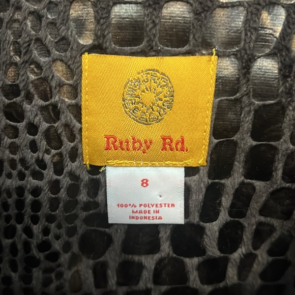 Ruby RdBrown Jacket Size 8 - Picture 3 of 3